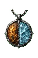 Ember Frost Amulet