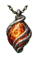 Flame Gale Amulet