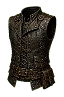 Cutpurse Leather Vest