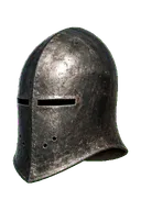Solid Iron Sallet