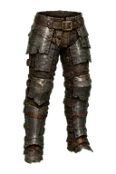 Crude Plate Greaves