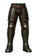 Brigandine Duel Legguards