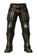 Steel-Ribbed Battle Leggings