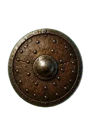 Studded Leather Targe